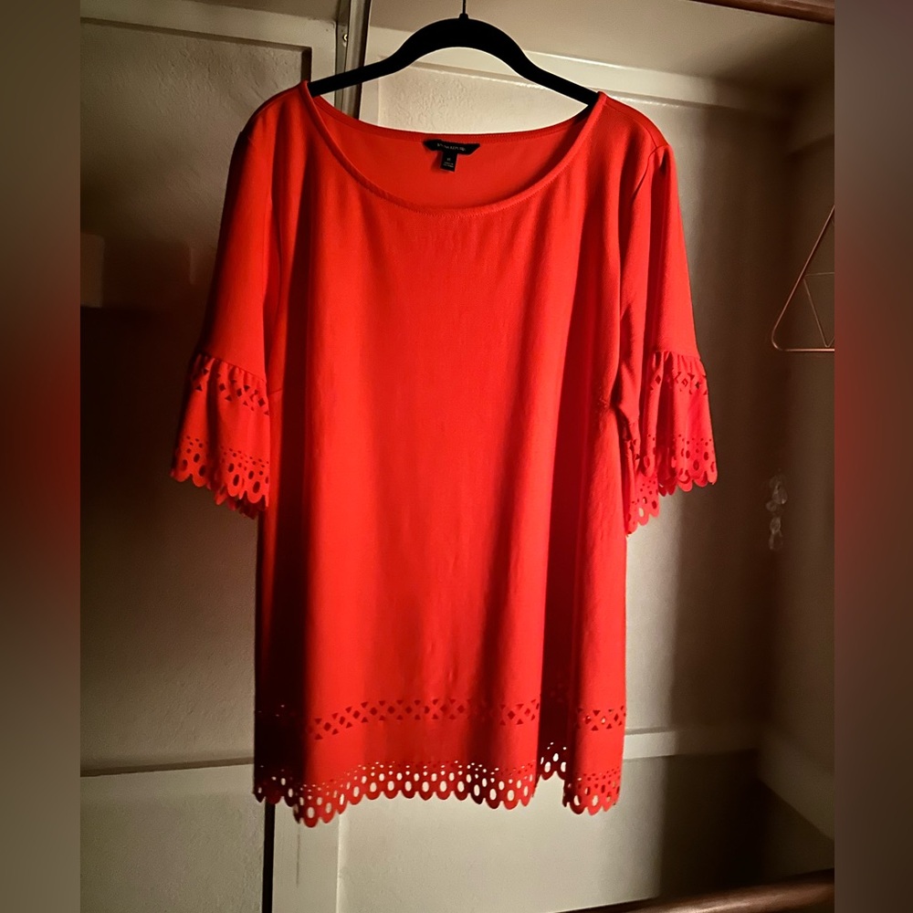 Banana Republic Lace Trim Blouse